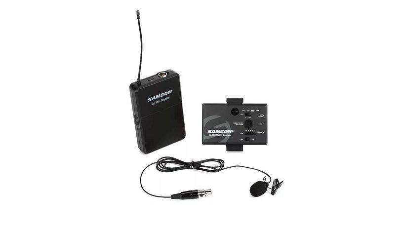 Wireless Lavaliere Microphone w/ Transmitter